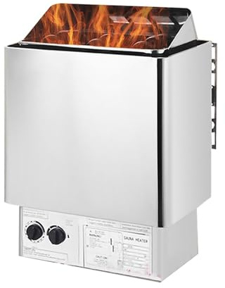 Sauna a vapore, Generatore di vapore for stufa for sauna da 9KW for doccia Riscaldatore for in acciaio inossidabile Forno for secca for riscaldamento domestico per cabina doccia(6kw,Internal control)
