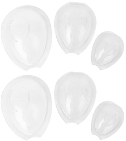 Magiclulu Stampo Uova Cioccolato 3D Set 6 Pezzi Riutilizzabili Per Dolci E Caramelle Materiale Flessibile Trasparente Strumento Di Cottura Per Casa E Panetteria