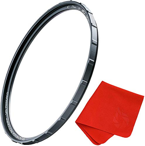 Filtro UV de 39 mm X2 para lentes de cámara, filtro de fotografía con protección UV con paño de lente – MRC8, marco de tracción, sellado a la intemperie por Breakthrough Photography
