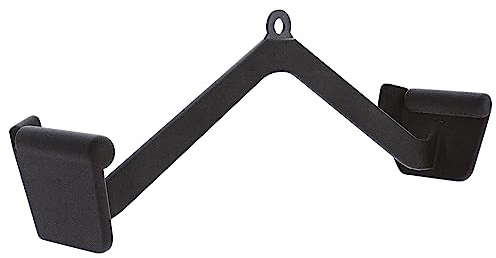 GORILLA SPORTS® Rudergriffe einzeln/3er-Set, V-Form, T-Stange, Latzuggriff | Stahlgriffe mit gummierten Handgriffen für Kabelzug, Rudern, Latzug und Rückentraining im Home Gym oder Fitnessstudio