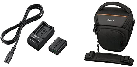 Sony kit chargeur + batterie ACC-TRW & LCS-AMB Housse de Transport Souple pour Reflex et Bridge