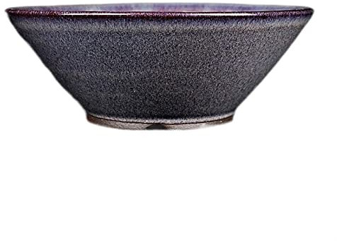LOWLIU Soucoupe à Plantes Succulent Flower Bonsai Pot Medium Round Purple Sand Flower Pot avec Trou de Drainage Convient à la décoration du Bureau d'étude du Salon Pot de Fleur, Plateau
