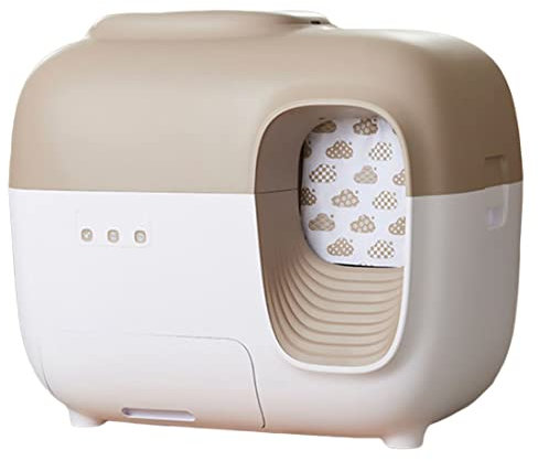 JODAIS Extra Large Automatic Cat Litter Box, Self Cleaning, Auto-sealing, Air Purifier, APP Control, No More Scooping