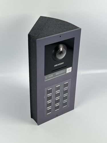 Caja de ángulo de 45° para videoportero Hikvision 2 módulos