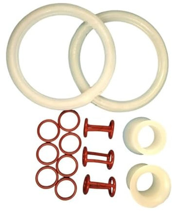 Zubehör for Eismaschinen, Ersatzteil, Eiscreme-Silikon-Dichtungsring und Schlauchkomponenten, kompatibel mit ZM-168-Armaturen for Softeismaschinen