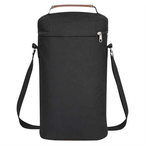 Wine Cooler Portable Bucket Carrier With Ice Champagne Picnic Pack Travel Carrier Wine Cooler Totes Drinks Cooler(Navy Blue)