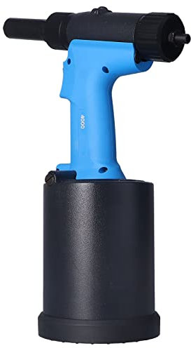Pistola Remachadora Neumática, Fuerte Fuerza de Tracción, Junta Universal Giratoria, Diseño de Orificio de Inyección de Aceite Superior, Ergonómico Antideslizante, para Bosques
