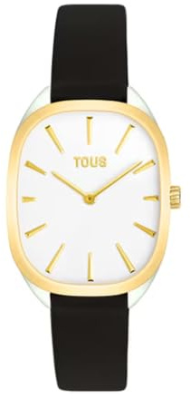 TOUS Watches Heritage Reloj para Mujer Analógico de Cuarzo con Brazalete de Piel de Vaca 3000136300