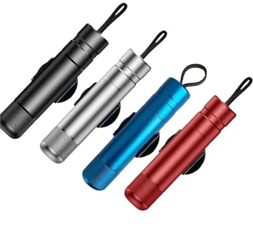Breeker - Breeker Glass Breaker, Emergency Window Breaking Tool for nya bilar Safe Hammer Bilfönsterkross under vatten N121(4PCS-MIX)