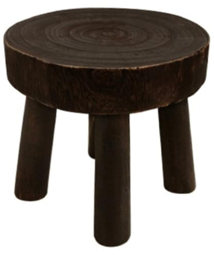 Muzrunq Taburete de Plantas, Lente de jardín de múltiples usos múltiples de Madera de 10x10x10 Pulgadas de Madera, heces de Velas, Elevador, Soporte pequeño..