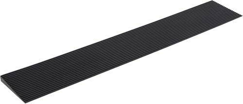 Rubber Threshold Ramp, 2.5cm Rise Height 90cm Wide | Non-Slip Door Entry Ramp Doorways Driveways Bathroom Raised Landings for Wheelchairs, Scooters, Walkers, Power Chairs