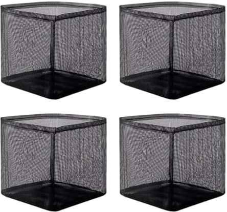 Sghtil Panier pour Aquatiques - 4 Pièces Conteneurs pour Aquatiques | Conteneur D'étang Respirant Réutilisable pour La Culture Pomme De Terre Potager, Légumes, Carottes Jardin