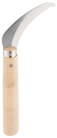 Japanese Saw Hand Saw - 8” Root Cutter with Sharp 2.75” Serrated Stainless Steel Blade and 30-Degree Cutting Angle - Garden Tools for Gardening and Landscaping by Kings County Tools