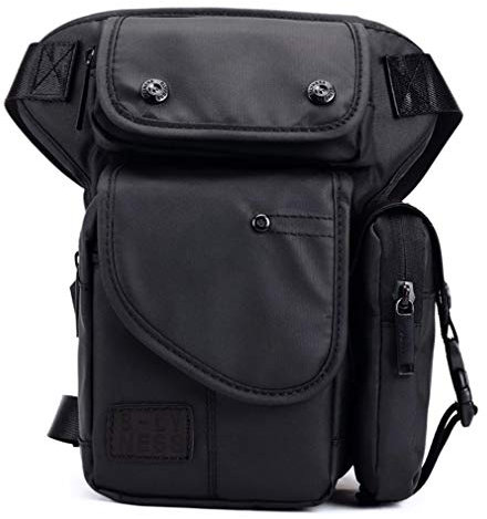 Motorrad-Beintasche, Outdoor-Hüfttasche für Männer und Frauen, Oberschenkel-Taille, Bauchtasche, Reisen, Sport, Radfahren, Angeln, Camping, Wandern, Tagesrucksack