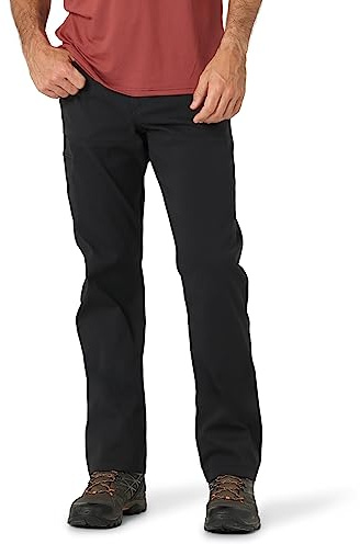 ATG by Wrangler Men's Cliffside Utility Synthetic Pant, Caviar, 34W x 32L