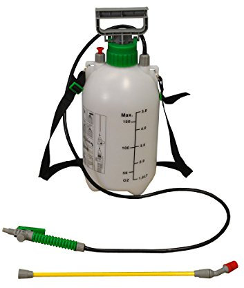 Selections Garden Sprayer for Weedkiller Pump Action Shoulder Pressure (5 Litre Capacity)