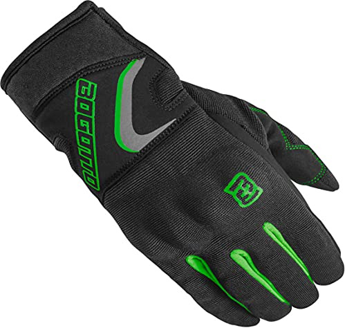 Bogotto F-ST Guanti Moto, nero/verde, XS