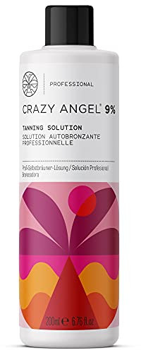 Crazy Angel Professional Spray Tanning Solution 9% (200ml)