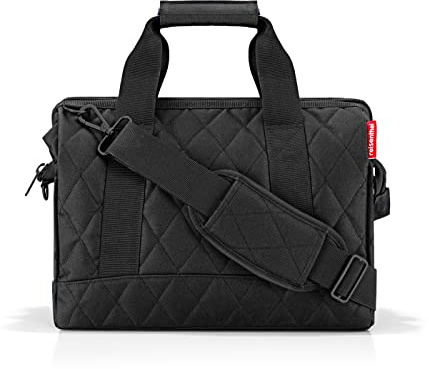 reisenthel Unisex allround M shoppingkorg, Rombus svart, Medium, modern