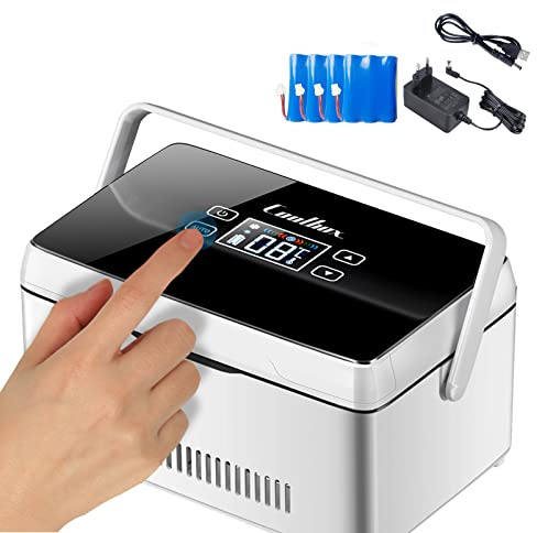 Borsa Termica per Insulina Frigorifero per insulina Contenitore per frigorifero per insulina Custodia da viaggio per insulina Frigoriferi Frigorifero 2-8 ℃ Custodia di refrigerazione per aut