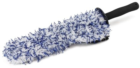 [Barrel Blade Lite] Microfiber Wheel Brush - Blue Plush
