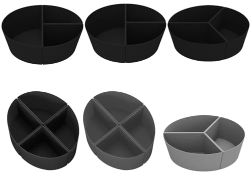Divisor de olla de cocción lenta, inserto de sartén para guisos, reutilizable para cocinar platos simultáneamente, forro de silicona a prueba de fugas, ideal para preparación de comidas y cenas