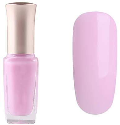 Jelly Nail Polish - Pink Nail Varnish Quick Dry - Long Lasting Translucent Pink Nail Varnish Water Based - No UV Light Needed Natural Nail Polish Smooth Easy to Use for Women