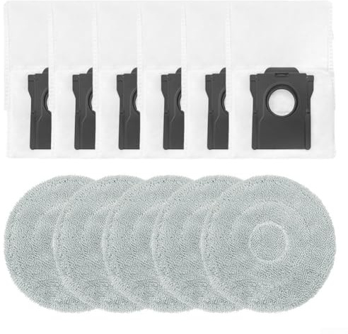 Para Conga X100 / X100, para X-Treme, aspiradora, kit de accesorios, con 5 paños de microfibra y 6 bolsas de polvo, piezas de repuesto