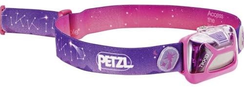 Petzl Mädchen Tikkid Stirnlampe, Rosa, Uni