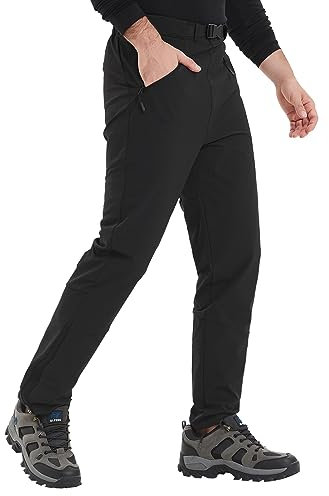 MEETWEE Herren Fahrradhose Atmungsaktiv Lang Radlerhose Laufhose für Outdoor-Sports M-3XL Verdickte Ausführung