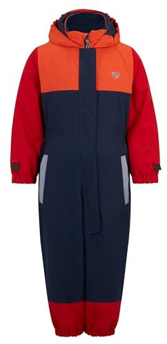 Ziener Anup - Mono de esquí para niños, impermeable, cálido, lana, azul marino, 110