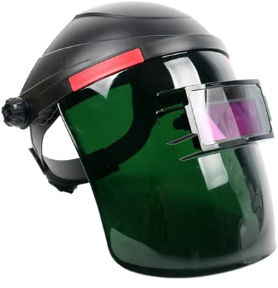 Weytoll Large Viewing Screen Welding Mask Solar Automatic Dimming Head-Mounted Welding Helmet Welding Safety Hat Hood for Grinding Welder