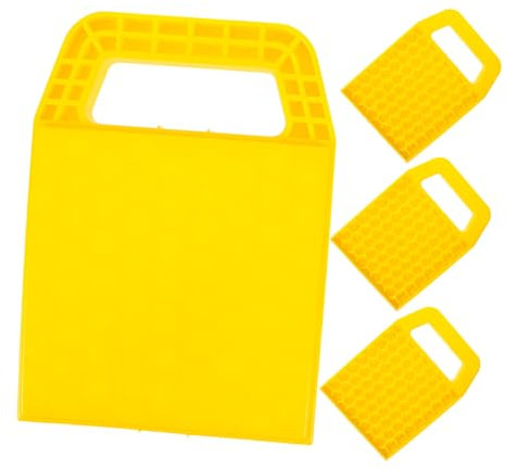 PLAFOPE 4stücke Wohnmobil-wagenheber-Pads Nivellierpads Für Camper Anhänger Aus Wagenheber-ersatz-stabilisator-blöcke