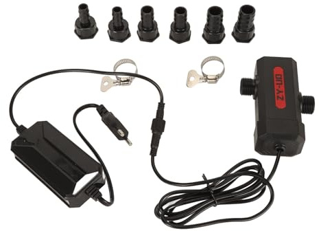 Luz Limpia para Acuario, Mini Luz Sumergible UV de 7 W con Temporizador, Agua de Acuario Limpia, Verde, Transparente, Impermeable, Lámpara Limpia para Pecera, Estanque, (Estándar