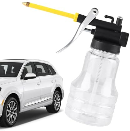 Motor Oil Dispenser | Handheld Oil Can Dispenser Pump Oiler Can - Oil-Feeding Cans Practical High Pressure Bottle for Bicycles Machinery Home Appliance