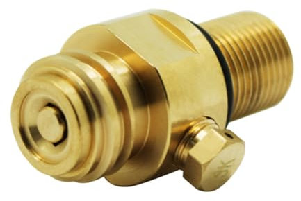 Ciieeo Refill Adapter Connector for Soda Machine Conversion Tank Adapter Inflator Gas Refill