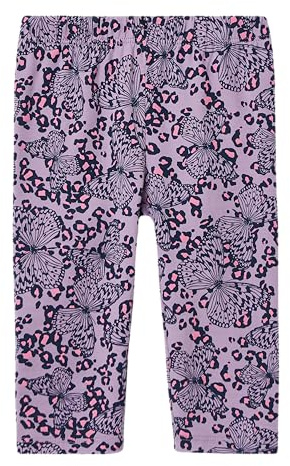 s.Oliver Capri-leggings med heltäckande tryck, Lavendel, 128