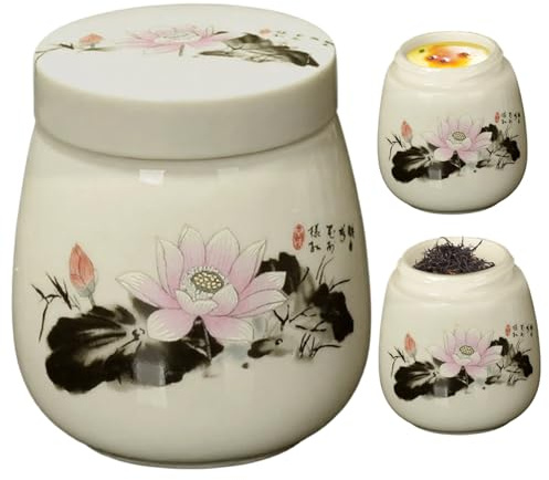 2Pcs Coddled Egg Cups, 220ml Ceramic Coddled Egg Cups with Lids, Retro Steamed Eggs Dish, Tableware Breakfast Serving, Black