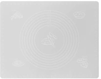 Tappetini stendipasta Tappetino da forno in silicone antiaderente extra spesso for stendere la pasta in(50x40cm)