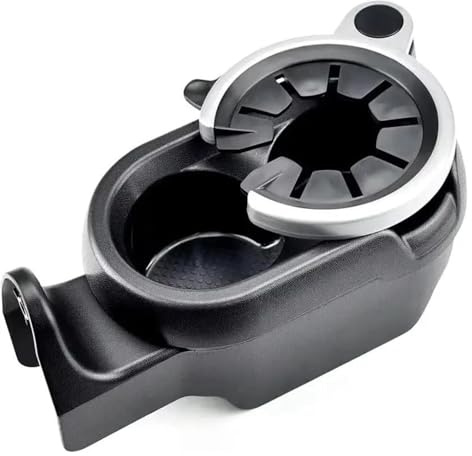 SCKCPNHNPP Portavasos Vehículo para Smart para Fortwo 450 451 2007-2015 A4518100370 4518100370 Compartimento Central Coche Portavasos Interior Bandeja Almacenamiento Bebidas Soporte Vasos