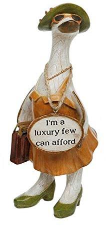 Davids Ducks Fab Glam Girls Shabby Chic Duck Ornament (Luxury Few Can Afford)
