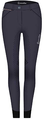 Cavallo Reithose CALIMA Grip Vollbesatz | Farbe: Navy | Größe: 34