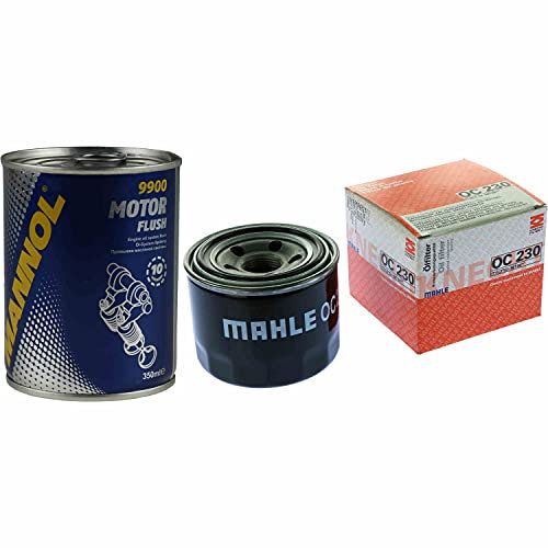QR-Parts Set 85718709 OC 230 9900 Original MAHLE/KNECHT Ölfilter + SCT Motor Flush Motorspülung