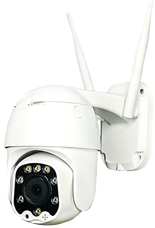 (5MP 5X Zoom) Telecamera di sicurezza 3G / 4G LTE per esterni, telecamera di videosorveglianza IP PTZ CCTV 355 ° Pan 90 ° Tilt Rilevamento umano Auto Tracking Audio bidirezionale, slot per schede TF