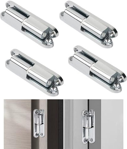 4 Pezzi Cerniere per Restauro, Cerniere per Porte e Finestre, Sollevare le Cerniere Della Porta, Cerniera di Ristrutturazione Rimovibili per Porta Box Capannone Finestra Recinzione Mobili Armadio