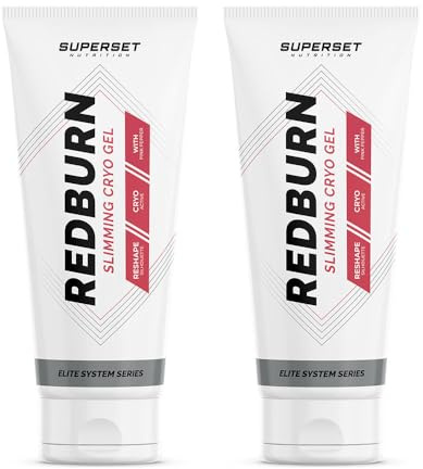 Superset Nutrition - Cryo Gel Redburn (2x200ml) - Geles y cremas adelgazantes - N°1 en geles reductores anticelulíticos