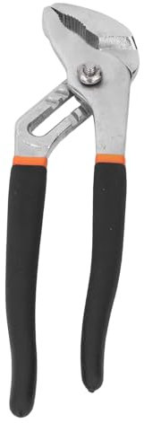 Pince de Pompe à Eau Réglable 10 Pouces avec Joint rainuré, Acier à Haute Teneur en Carbone pour Réparation Domestique, Préhension, écrous, Boulons, Tuyaux et Raccords