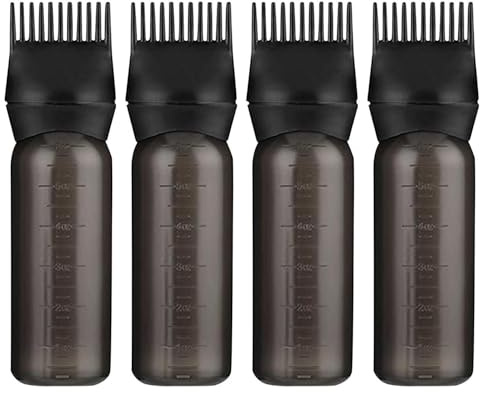 Morceaux De Bouteilles Noires, Bouteilles À L'Échelle, Bouteilles En Plastique, Teinture Capillaire, Accessoires De Salon De Coiffure