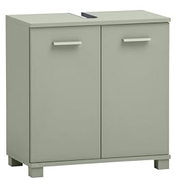 Schildmeyer Waschbeckenunterschrank Mono 159602, Pistazie, 59,8 x 32,6 x 62,4 cm