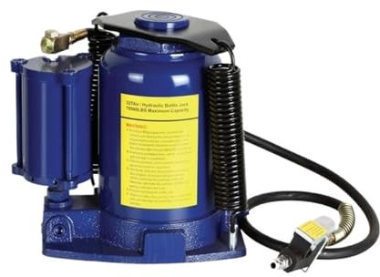 EDEDE Wagenheber, 12t20t32t50Tons Vertikale Hydraulische Pneumatische Jack, Pneumatische Öl Druck Jack, LKW Auto Reparatur(50t)